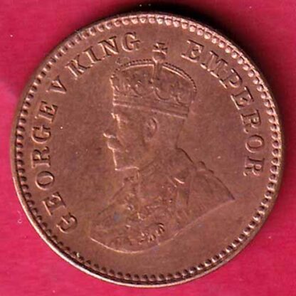 BRITISH INDIA 1936 GEORGE V 1/12 ANNA COIN  – F4335 - Image 2
