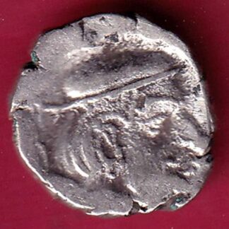 ANCIENT INDIA KSHATRAP DYNASTY KINGS PORTRAIT RARE SILVER COIN– F:4366