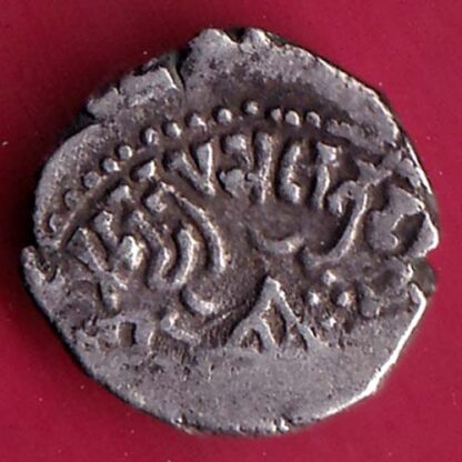 ANCIENT INDIA KSHATRAP DYNASTY KINGS PORTRAIT RARE SILVER COIN– F:4374 - Image 2