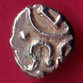 TRAVANCORE STATE RAJARAM VERMA IV SILVER CHUKRAM COIN – F4392
