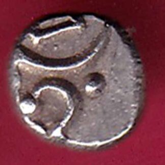 TRAVANCORE STATE RAJARAM VERMA IV SILVER CHUKRAM COIN-FC1031