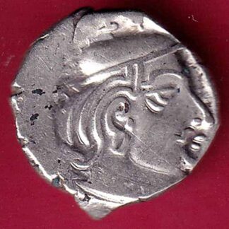 ANCIENT INDIA KSHATRAP DYNASTY KINGS PORTRAIT RARE SILVER COIN-FC1034