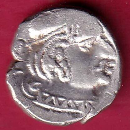 ANCIENT INDIA KSHATRAP DYNASTY KINGS PORTRAIT RARE SILVER COIN –FC1099