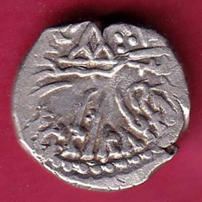 ANCIENT INDIA KSHATRAP DYNASTY KINGS PORTRAIT RARE SILVER COIN –FC1099 - Image 2
