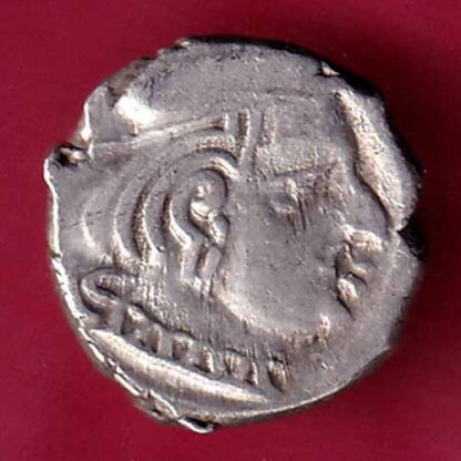 ANCIENT INDIA KSHATRAP DYNASTY KINGS PORTRAIT RARE SILVER COIN -FC1125