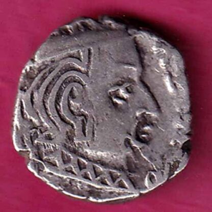 ANCIENT INDIA KSHATRAP DYNASTY KINGS PORTRAIT RARE SILVER COIN– FC1155