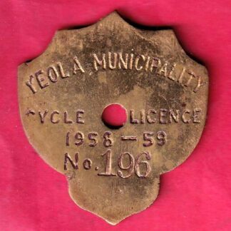 YEOLA MUNICIPALITY – CYCLE (1958-59)– FC1171