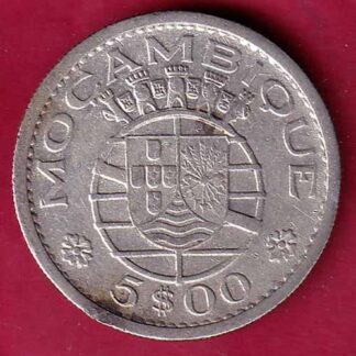 Portuguese Mozambique 1960 five Escudos – FC1185