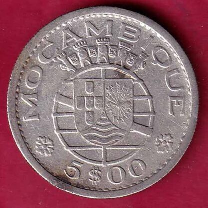 Portuguese Mozambique 1960 five Escudos – FC1185