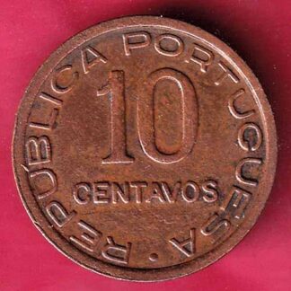 Colony of the Portuguese Empire 1936  Mozambique 10 Centavos  – FC1211