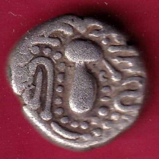 ANCIENT INDIA GADHAYA DYNASTY KING PORTRAIT COIN– FC1228