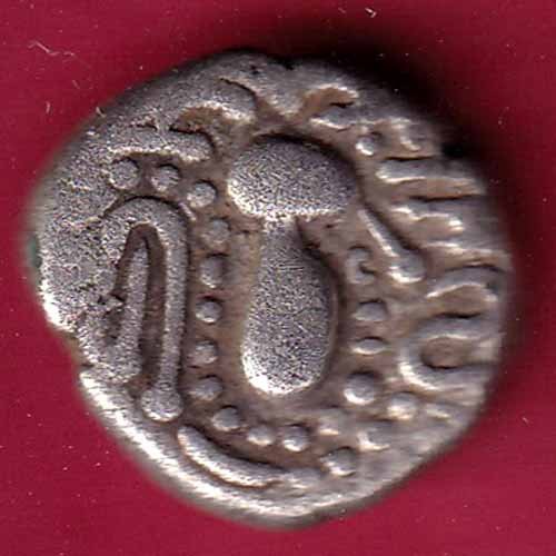 ANCIENT INDIA GADHAYA DYNASTY KING PORTRAIT COIN– FC1228