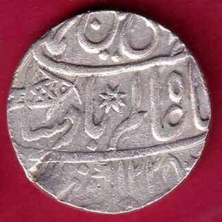 Bengal Presidency Ah 1228 / Ry 49 Muhammadabad Banaras Mint One Rupee SILVER FC950