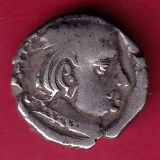 ANCIENT INDIA KSHATRAP DYNASTY KINGS PORTRAIT RARE SILVER COIN- FC965