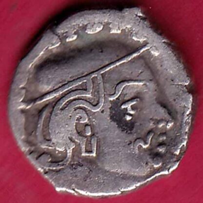 ANCIENT INDIA KSHATRAP DYNASTY KINGS PORTRAIT RARE SILVER COIN–F4240