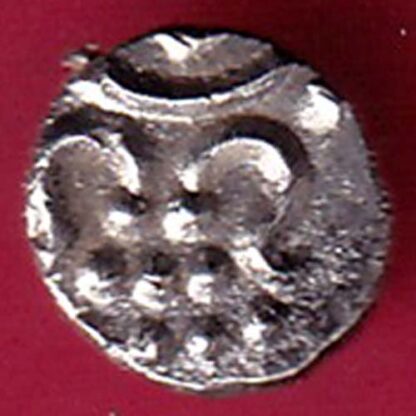 TRAVANCORE STATE RAJARAM VERMA IV SILVER CHUKRAM COIN - F4451