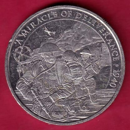 ELIZABETH II GIBRATAR II D.G. REGINA GIBRALTAR 2020 ONE CROWN - F4458