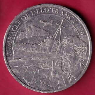 A MIRACLE OF DELIVERRANCE 1940 ELIZABETH II GIBRALTAR ONE CROWN 2020 – F4465