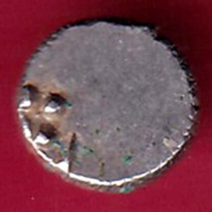 TRAVANCORE STATE RAJARAM VERMA IV SILVER CHUKRAM COIN – F4473 - Image 2