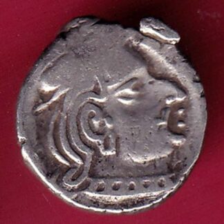 ANCIENT INDIA KSHATRAP DYNASTY KINGS PORTRAIT RARE SILVER COIN – F4484