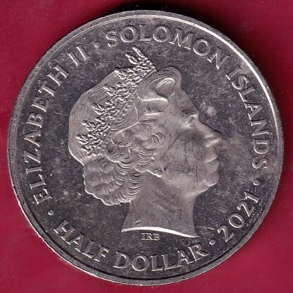 A TIME FOR GREATNESS ELIZABETH II OSLOMON HALF DOLLAR 2121– FC1321 - Image 2