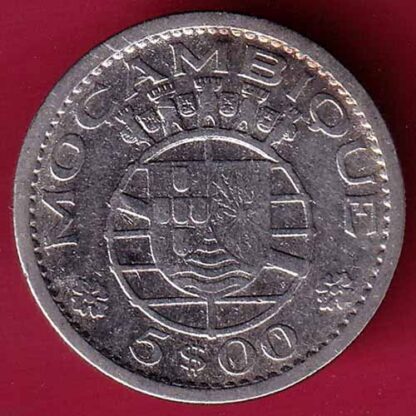 Portuguese Mozambique 1960 five Escudos– FC1357