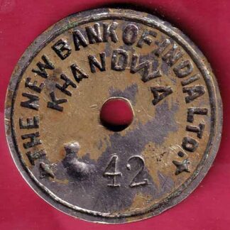 BANK TOKEN: THE NEW BANK OF INDIA LTD. KHANDWA– FC1365