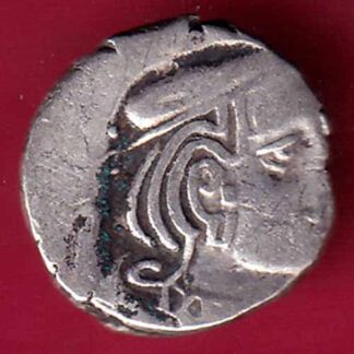 ANCIENT INDIA KSHATRAP DYNASTY KINGS PORTRAIT RARE SILVER COIN–FC1384