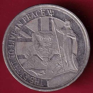 ELIZABETH II GIBRATAR D.G. REGINA GIBRALTAR 2022 HALF CROWN THE RIGHT TO LIVE IN PEACE – FC1413