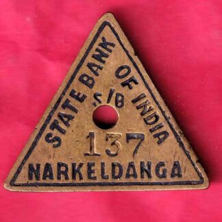 BANK TOKEN: STATE BANK OF INDIA NARKELDANGA - FC1439