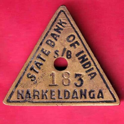 BANK TOKEN: STATE BANK OF INDIA NARKELDANGA - FC1481