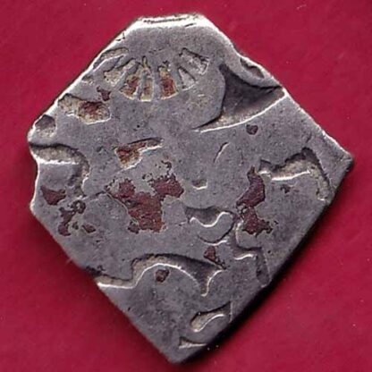 ANCIENT INDIA MAURYAN PERIOD ANIMAL STANDING MAGADH DYNASTY SILVER PUNCHMARK – FC1557