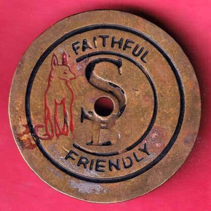 BANK TOKEN: SYNDICATE BANK – FAITHFUL FRIENDLY – FC1570 - Image 2
