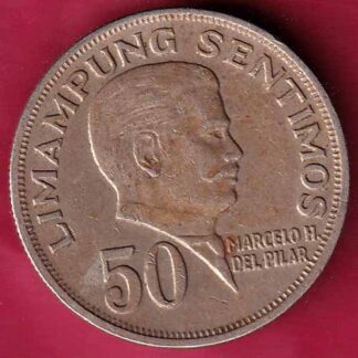 Philippines 50 Sentimos 1967 – FC1594