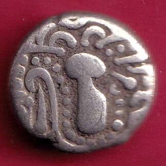 ANCIENT INDIA GADHAYA DYNASTY KING PORTRAIT COIN – FC1618