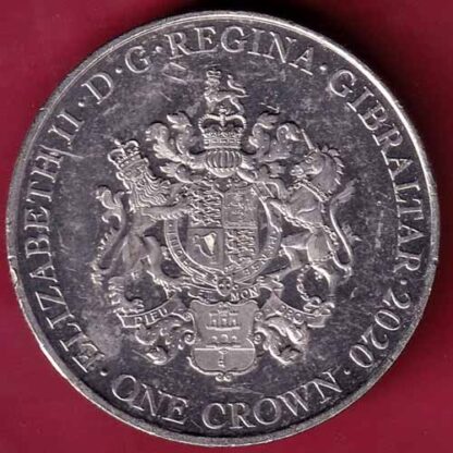 LET US REMEMBER ELIZABETH II GIBRALTAR 2020 ONE CROWN – FC1333