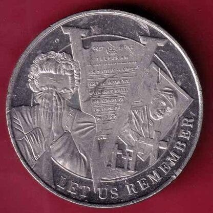 LET US REMEMBER ELIZABETH II GIBRALTAR 2020 ONE CROWN – FC1333 - Image 2