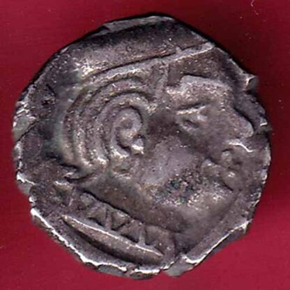 ANCIENT INDIA KSHATRAP DYNASTY KINGS PORTRAIT RARE SILVER COIN – FC1343