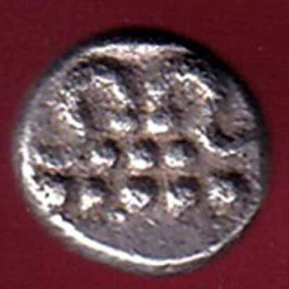 TRAVANCORE STATE RAJARAM VERMA IV SILVER CHUKRAM COIN – FC1344
