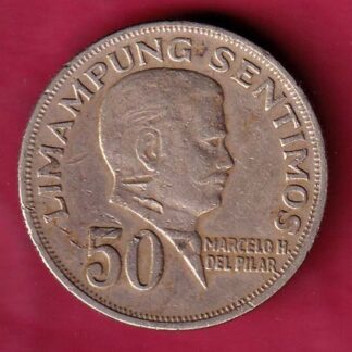 Philippines 50 Sentimos 1967 - F4876