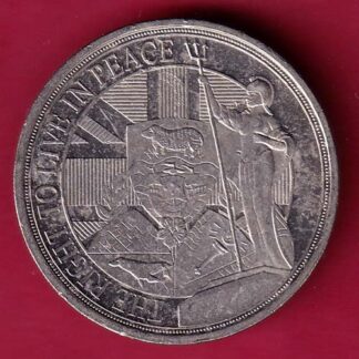 the right ti live in peace elizabeth ii d.g. regina gibraltar 2022 half crown - F4878
