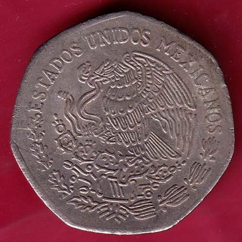 ESTADOS UNIDOS MEXICANOS 1981 DIEZ PESOS :-F4598