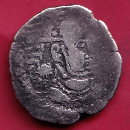 ANCIENT INDIA INDO SASSANIAN SRI HA SERIES RAJASTHAN RARE SILVER COIN-F4604 - Image 2