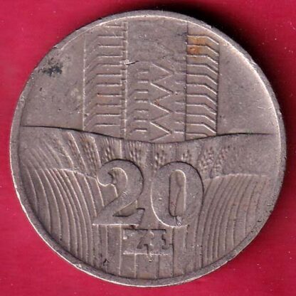 Poland 20 Zlotys POLSKA·RZECZPOSPOLITA·LUDOWA 1973   :-F4650 - Image 2