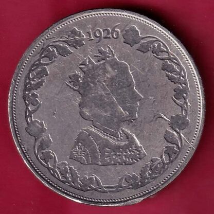 1926 ELIZABETH II DEI-GRA REGINA. GIBRALTAR 2021 one crown:-F4669 - Image 2
