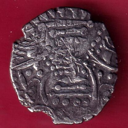 ANCIENT INDIA INDO SASSANIAN SRI HA SERIES RAJASTHAN RARE SILVER COIN  – F4760 - Image 2