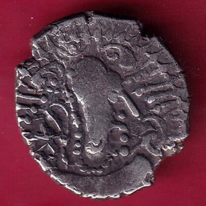 ANCIENT INDIA INDO SASSANIAN SRI HA SERIES RAJASTHAN RARE SILVER COIN  – F4760