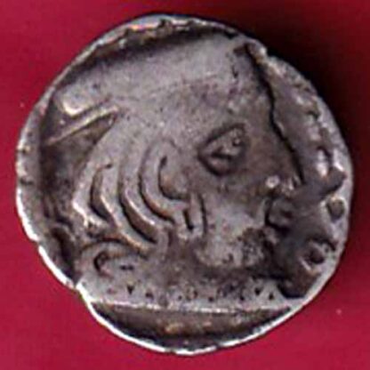 ANCIENT INDIA KSHATRAP DYNASTY KINGS PORTRAIT RARE SILVER COIN - f4921