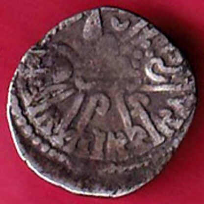 ANCIENT INDIA KSHATRAP DYNASTY KINGS PORTRAIT RARE SILVER COIN - f4921 - Image 2