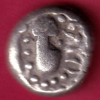 ANCIENT INDIA GADHAYA DYNASTY KING PORTRAIT COIN– FC1682